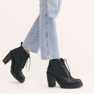 Dr. Martens Averil heeled boots, worn once